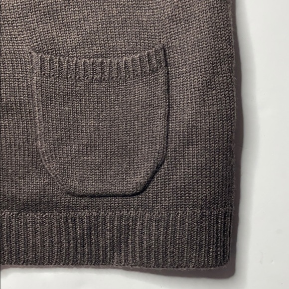 Ann Taylor Brown Cardigan Sweater Petites Medium - Picture 7 of 7